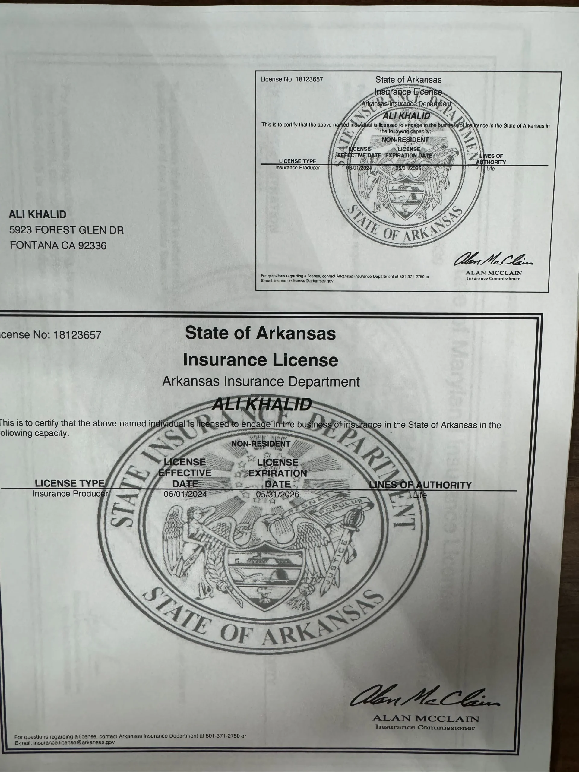 Arkansas State Licenses